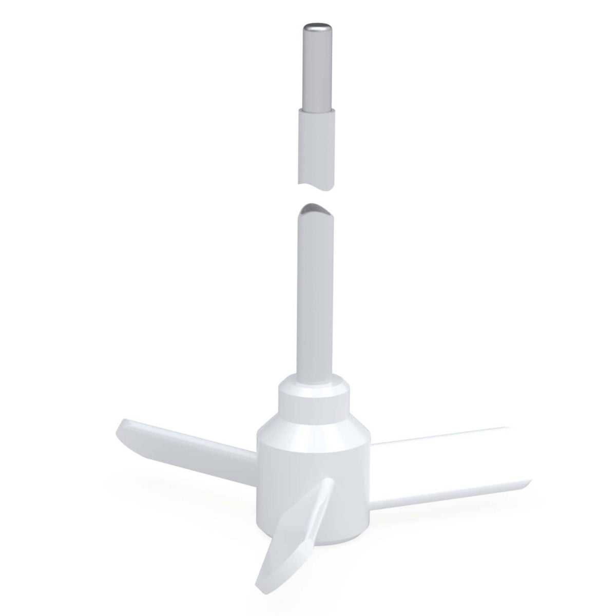 BOLA Maxi Propeller Stirrer Shafts (PTFE ) - L 600mm, Ø 16mm, aØ 200mm