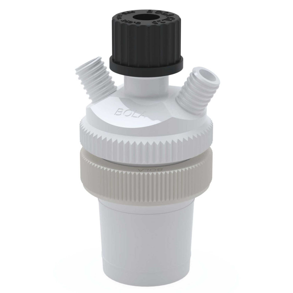 BOLA Distributor with Stirrer Bearing (PTFE ) - NS 45/40 Ø 8 mm 2x GL 14