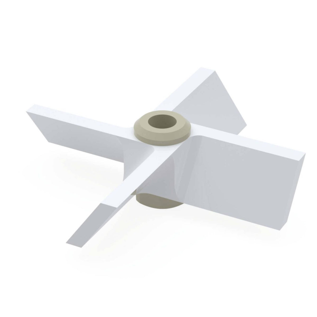 BOLA Propeller with 4 Blades (PTFE/PEEK Comp. ) - Ø 10 mm a Ø 140 mm