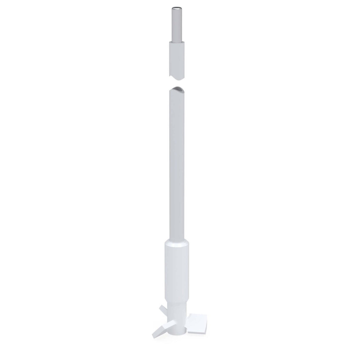 BOLA Mini-Propeller Stirrer Shafts (PTFE ) - L 200 mm, Ø 6 mm, NS 29/32