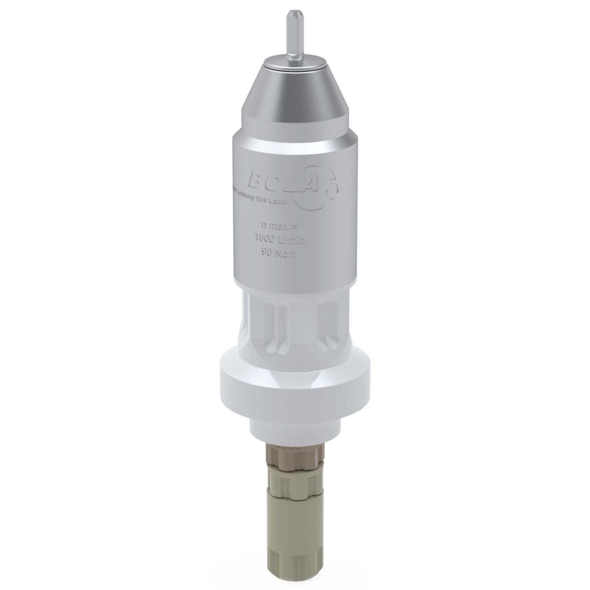 BOLA Magnetic Stirrer Heads (P-MRK) with Flat Flange (PTFE/PEEK/GLAS ) - DN 50, Ø 10mm