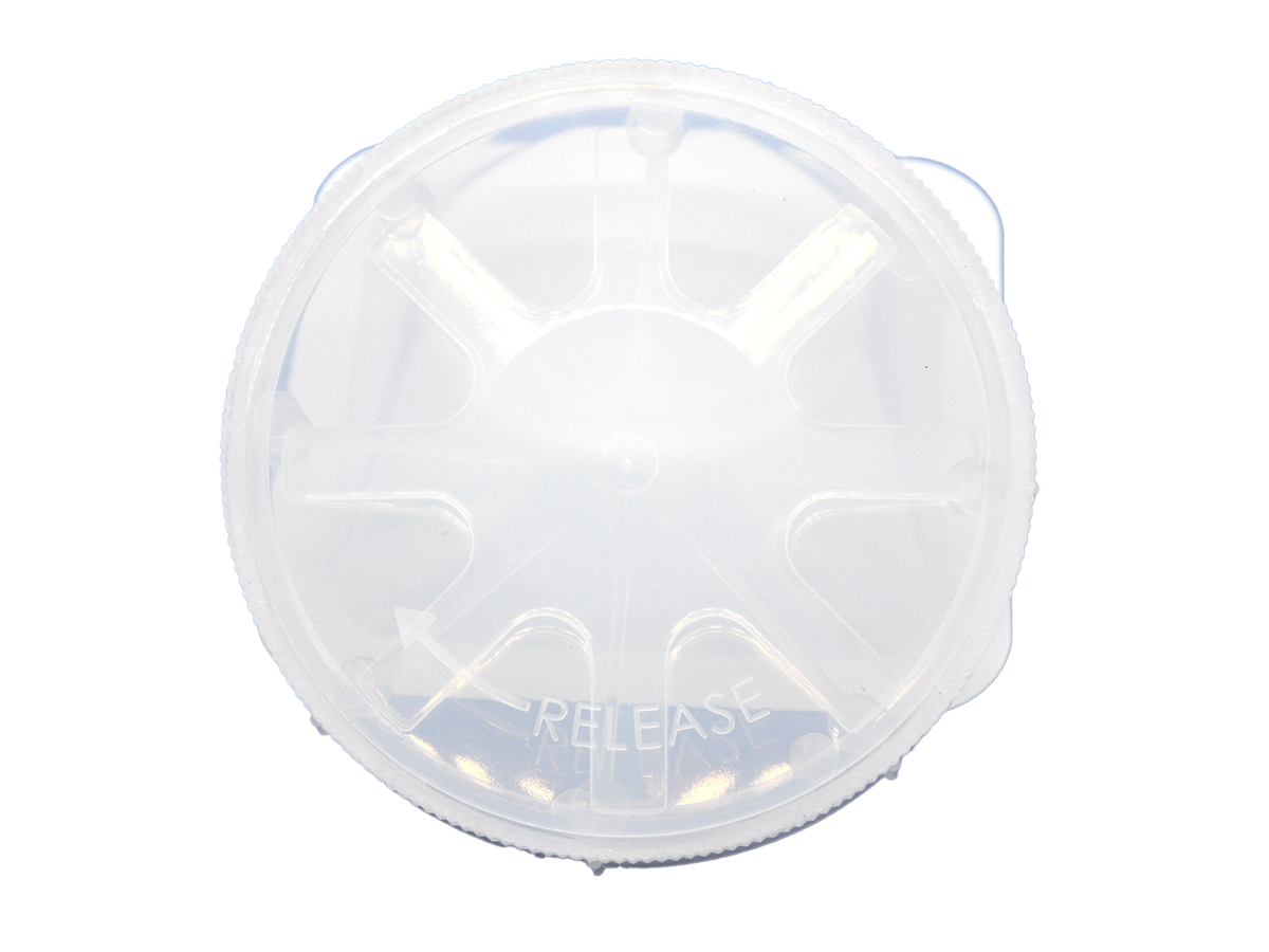 MSE PRO 3 Inch ESD Safe Single Wafer Carrier Case (Pack of 10), Antistatic Polypropylene, Cleanroom Class 100 Grade, Wafer Carrier Cases, MSE Supplies LLC, MSE Supplies