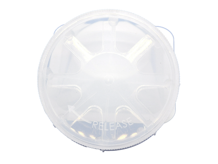 MSE PRO 6 Inch ESD Safe Single Wafer Carrier Case (Pack of 10), Antistatic Polypropylene, Cleanroom Class 100 Grade, Wafer Carrier Cases, MSE Supplies LLC, MSE Supplies