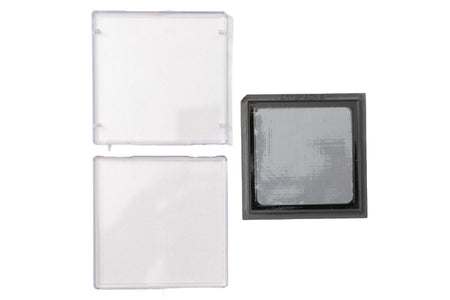 MSE PRO 2" Vacuum Release Tray for Extremely Fragile Materials Storage (Pack of 10), Wafer Carrier Cases, MSE Supplies LLC, MSE Supplies