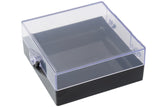 Pack of 10 Antistatic Sticky Gel Carrier Boxes (67.4x67.4x29 mm) for Delicate Materials Storage