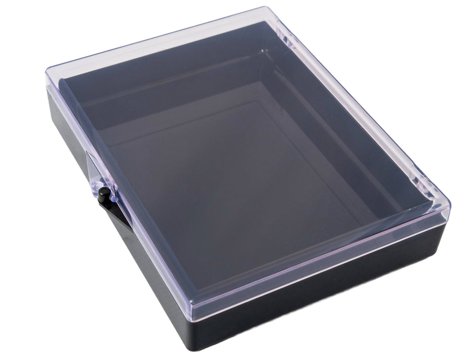 MSE PRO Antistatic Sticky Gel Carrier Box (119.6x92.7x26 mm) for Delicate Materials Storage, Wafer Carrier Cases, MSE Supplies LLC, MSE Supplies