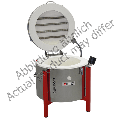 KITTEC CBF 115 S Classic-Line CBF electric fusing top-loader Kilns, up to 1,000°C - MSE Supplies LLC
