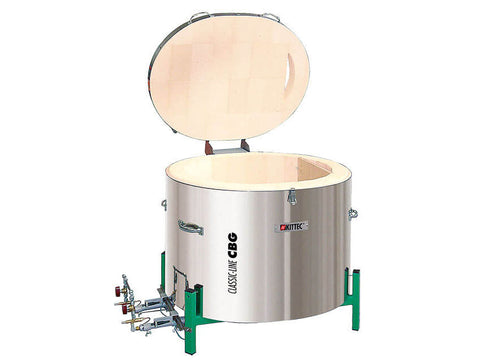 KITTEC CBG 160 Classic-Line CBG , Gas Top-Loader Kilns, up to 1,320°C - MSE Supplies LLC