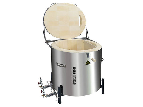 KITTEC CBG 210 Classic-Line CBG, Gas Top-Loader Kilns, up to 1,320°C - MSE Supplies LLC