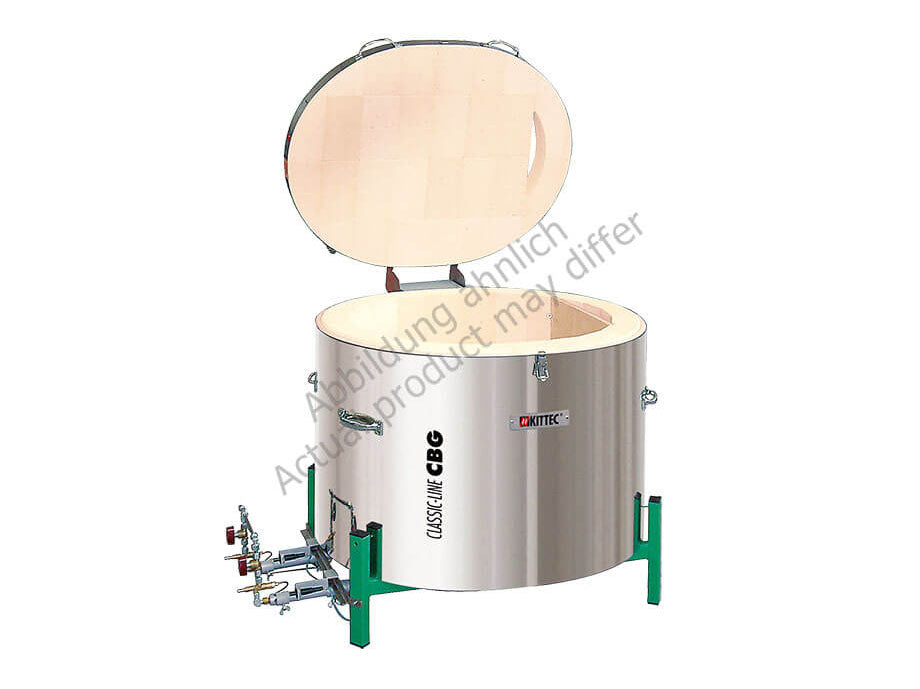 KITTEC  CBG 90 Classic-Line CBG , Gas Top-Loader Kilns, up to 1,320°C - MSE Supplies LLC