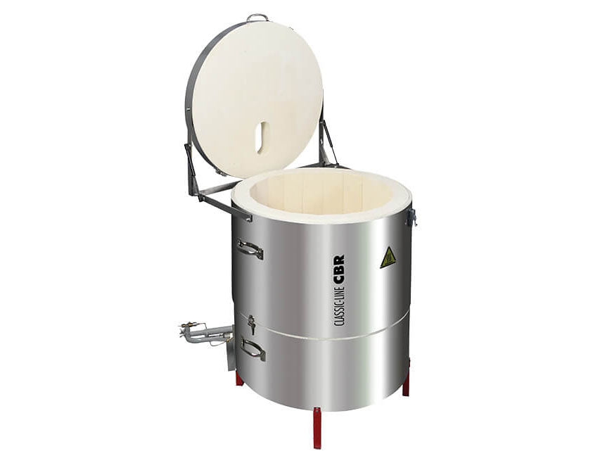 KITTEC CBR 170 T Classic-Line CBR, Raku top and front-loaders Kilns, up to 1,150°C - MSE Supplies LLC