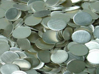 MSE PRO Lithium-Magnesium (Li-Mg) Alloy Chip with D16 mm x T0.6 mm as Anode of Li-ion Battery, 10g / bottle, Chemicals and Compounds, MSE Supplies LLC, MSE Supplies