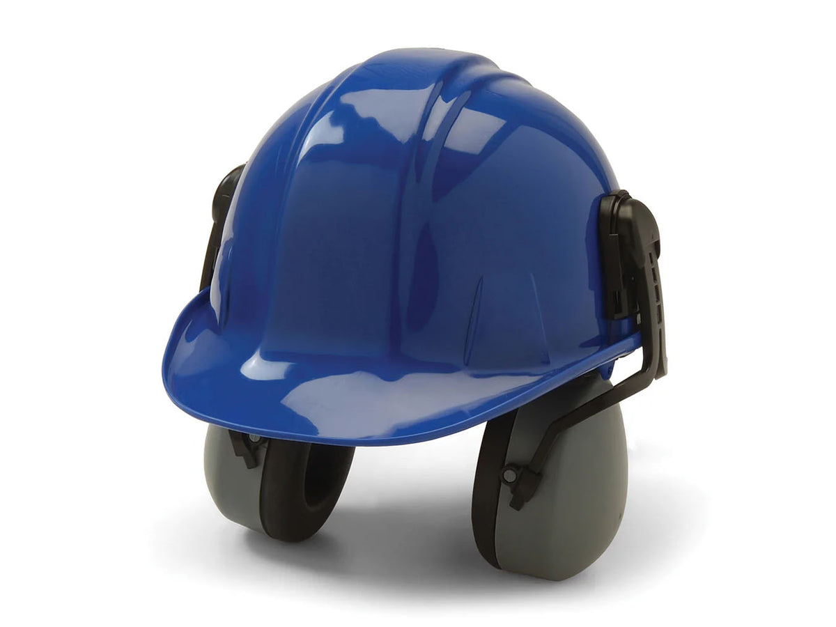 PYRAMEX Passive Earmuffs CM60 Series Cap Mounted Earmuffs, PK of 12 - MSE Supplies LLC