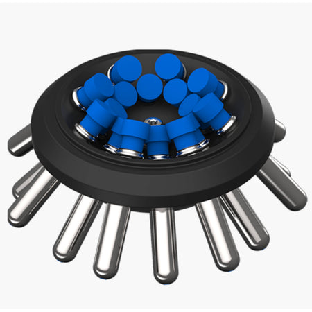AHN myLab® 16x15mL Fix angle rotor RCF 3144 g Adapter Universal Centrifuge Equipment
