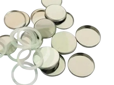 MSE PRO 100 pcs of Stainless Steel 304SS CR1820 Coin Cell Cases for Battery Research, Battery Consumables, MSE Supplies LLC, MSE Supplies