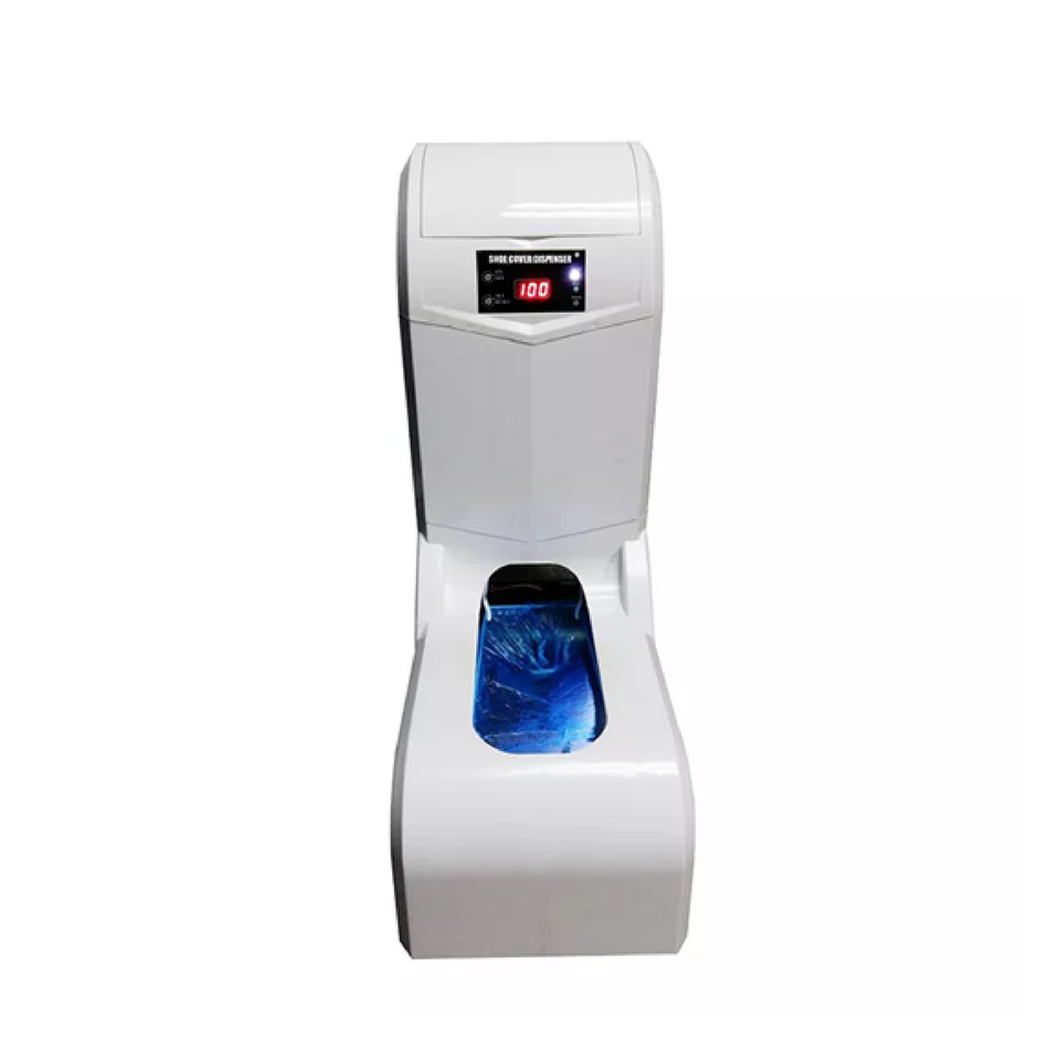 MSE PRO Automatic Shoe Cover Dispenser Machine -capacity for 100 PE shoe covers, 1 unit