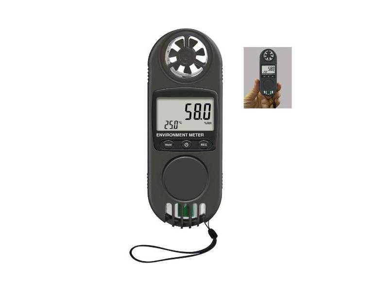 Sper Scientific Intermediate Mini Environmental Quality Meter (8 Parameters)