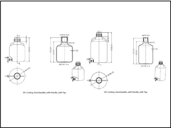 Carboy Science NEST Polypropylene Carboys | NEST Scientific