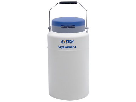 Dry Shipper Racking Antech 3L Dry-Shipper, For Straw Or Vial Sample Transportation