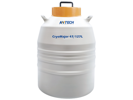 Antech 2L Liquid Nitrogen (LN<sub>2</sub>) Dewar, With Canisters, Cryogenic Storage, Antech, MSE Supplies