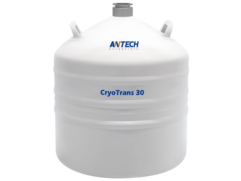 Antech 30L Liquid Nitrogen (LN<sub>2</sub>) Dewar, for LN<sub>2</sub> Storage & Transportation, Cryogenic Storage, Antech, MSE Supplies