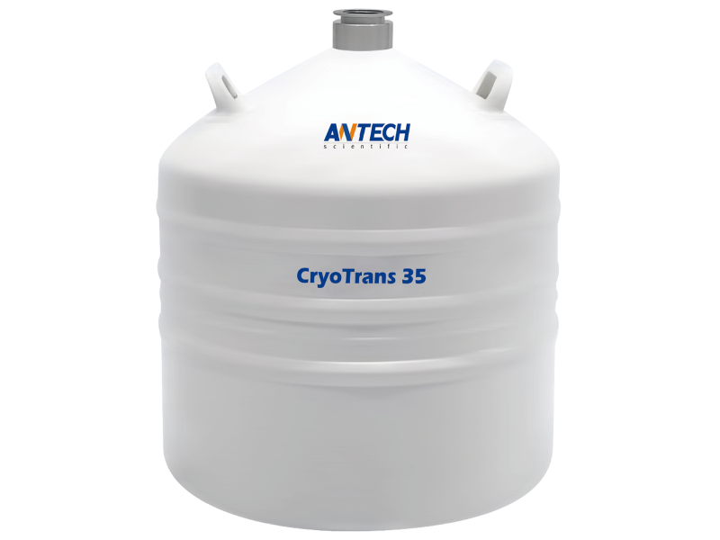 Antech 35L Liquid Nitrogen (LN<sub>2</sub>) Dewar, for LN<sub>2</sub> Storage & Transportation, Cryogenic Storage, Antech, MSE Supplies