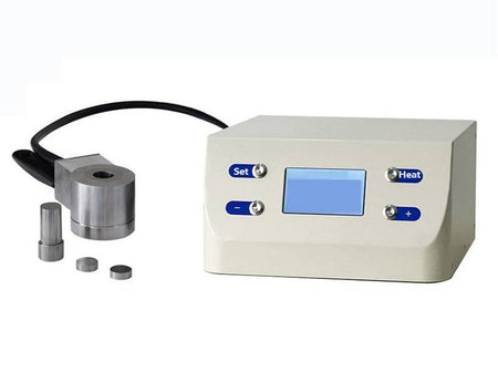 MSE PRO 1" (25.4 mm) Diameter Heating (up to 300 °C) Pellet Pressing Die Set - MSE Supplies LLC