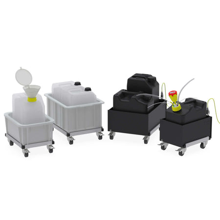 BOLA Trolley for collecting trays (AL ) - L 416 x B 323 x H 99 mm