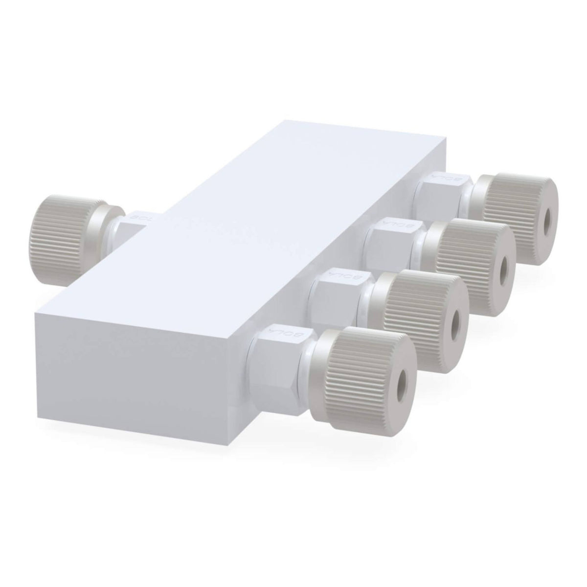 BOLA Distributors (PTFE/PTFE-GF ) - 1x Ø 4 mm 3x Ø 4 mm