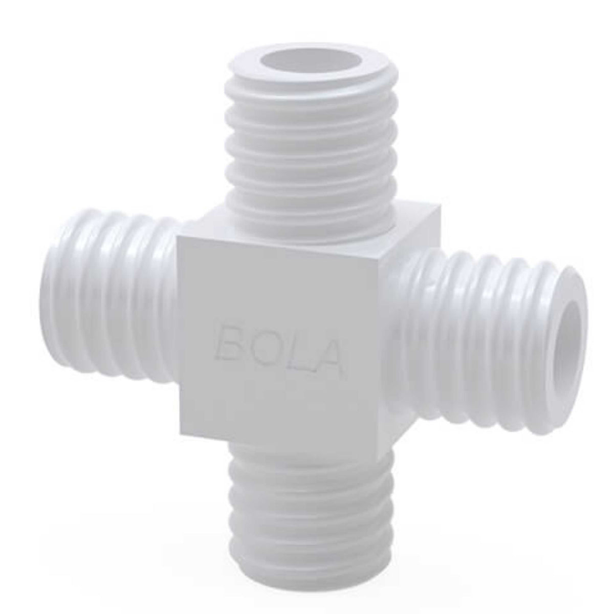 BOLA GL Tube Fittings Cross (PTFE ) - GL 14 Ø 6,5 mm