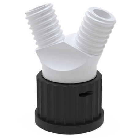BOLA Multiple Distributors for Bottles (PTFE/PPS ) - GL 32, 2 x GL 14, max. Ø 8 mm