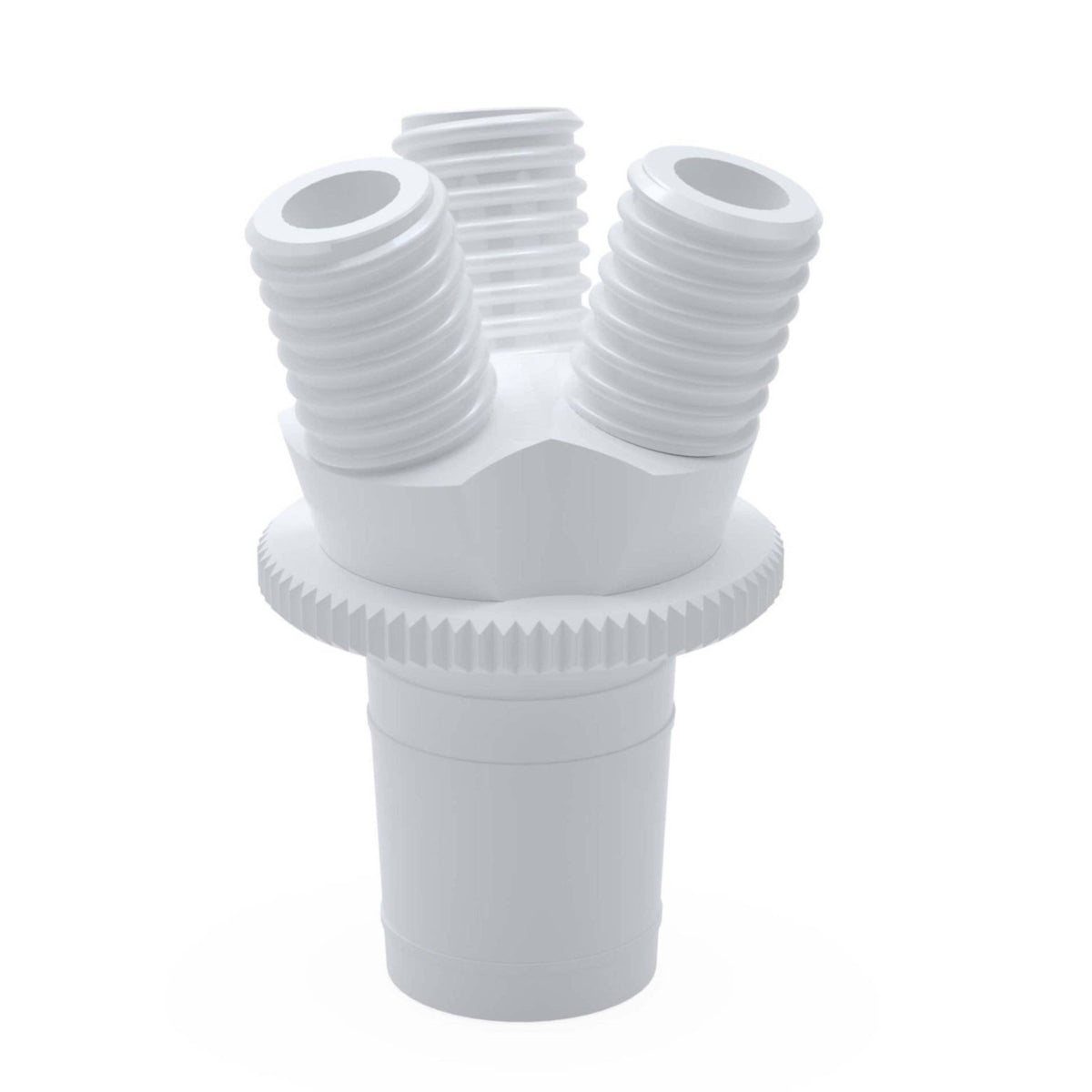 BOLA Reactor Multiple Distributor with Ground Joint (PTFE ) - NS 45/40, 3x GL18, max. Ø 10 mm