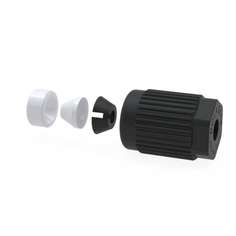 BOLA HT Laboratory Screw Joints (PPS/PTFE ) - GL 32 Ø 18,0 mm SW 32