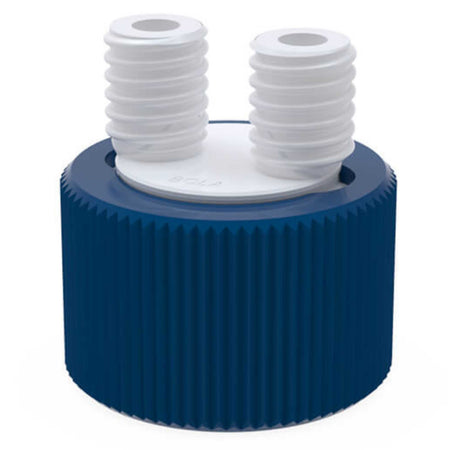 BOLA Multiple Distributors for Bottles (PTFE/PPS ) - 38/430, 2x GL 14, max. Ø 6 mm