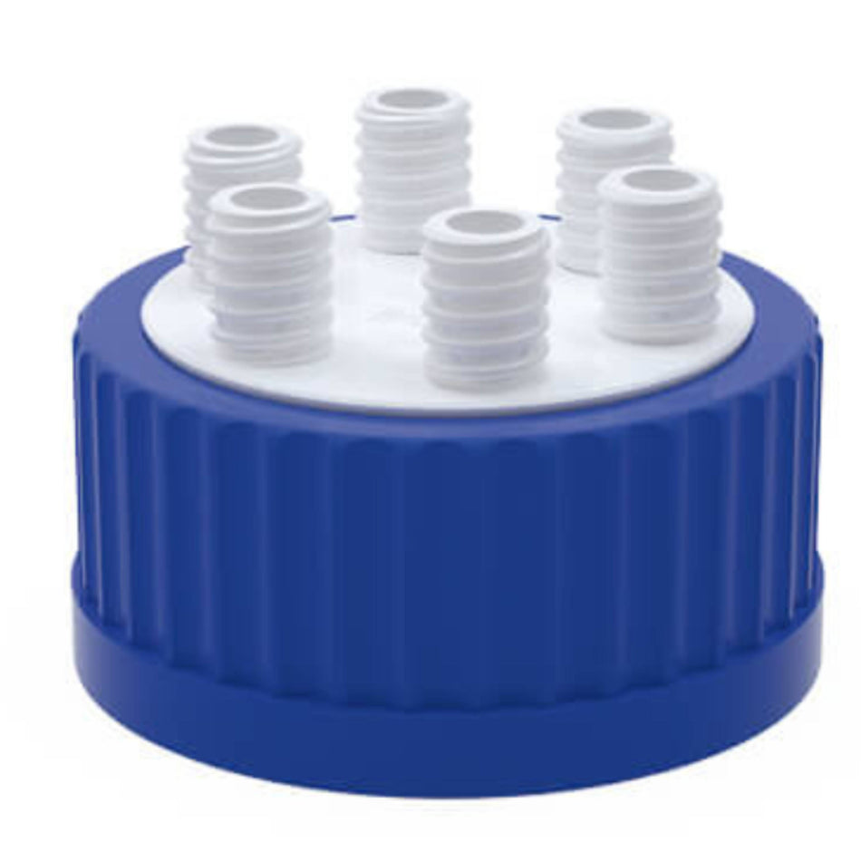 BOLA Multiple Distributors for Bottles (PTFE/PP ) - GLS 80, 6 x GL 14