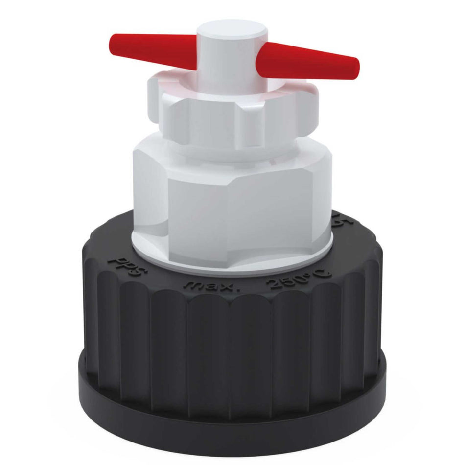 BOLA Leading-in for sensors (PTFE/PPS ) - GL 45, Ø 12 mm (+/-0,5 mm)
