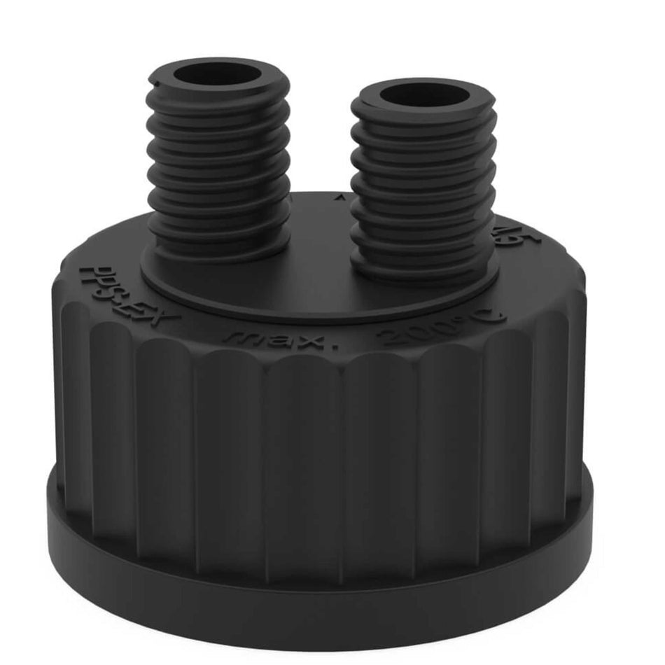 BOLA Multiple Distributors for Bottles EX (PTFE-EX/PPS-EX ) - GL 45, 2x GL 14, max. Ø 8,0 mm
