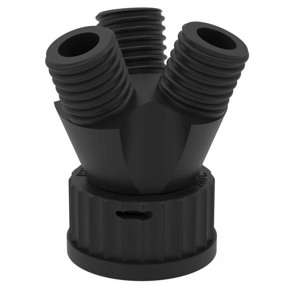 BOLA Multiple Distributors for Bottles EX (PTFE-EX/PPS-EX ) - GL 45, 3x GL 25, max. Ø 14,0 mm