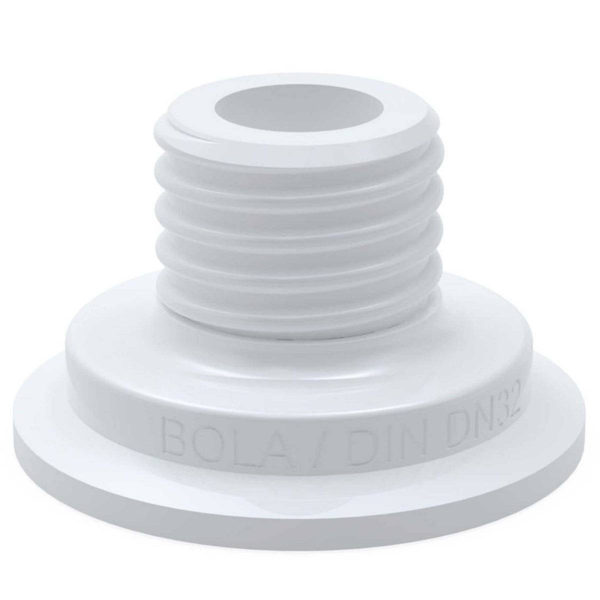 BOLA Tri-Clamp GL-Adaptor (PTFE ) - DN 25, 26,0 mm / GL 14