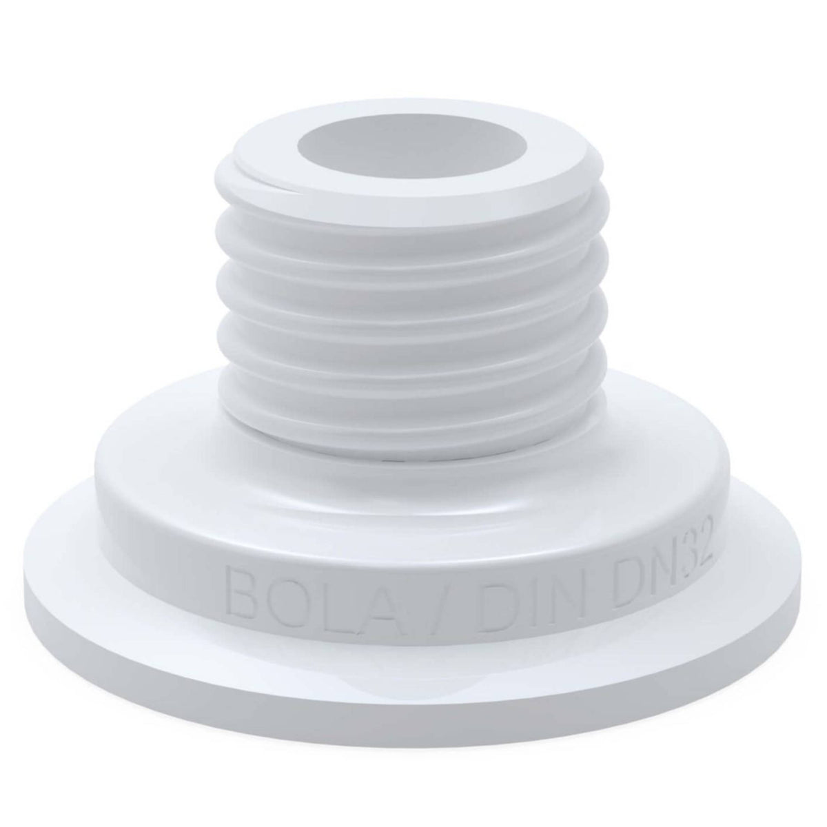 BOLA Tri-Clamp GL-Adaptor (PTFE ) - DN 25, 26,0 mm / GL 18
