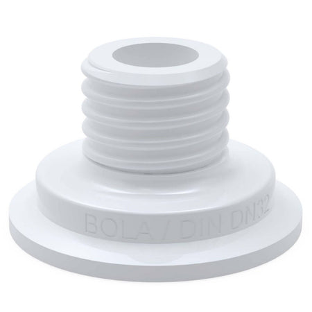 BOLA Tri-Clamp GL-Adaptor (PTFE ) - DN 25, 26,0 mm / GL 18