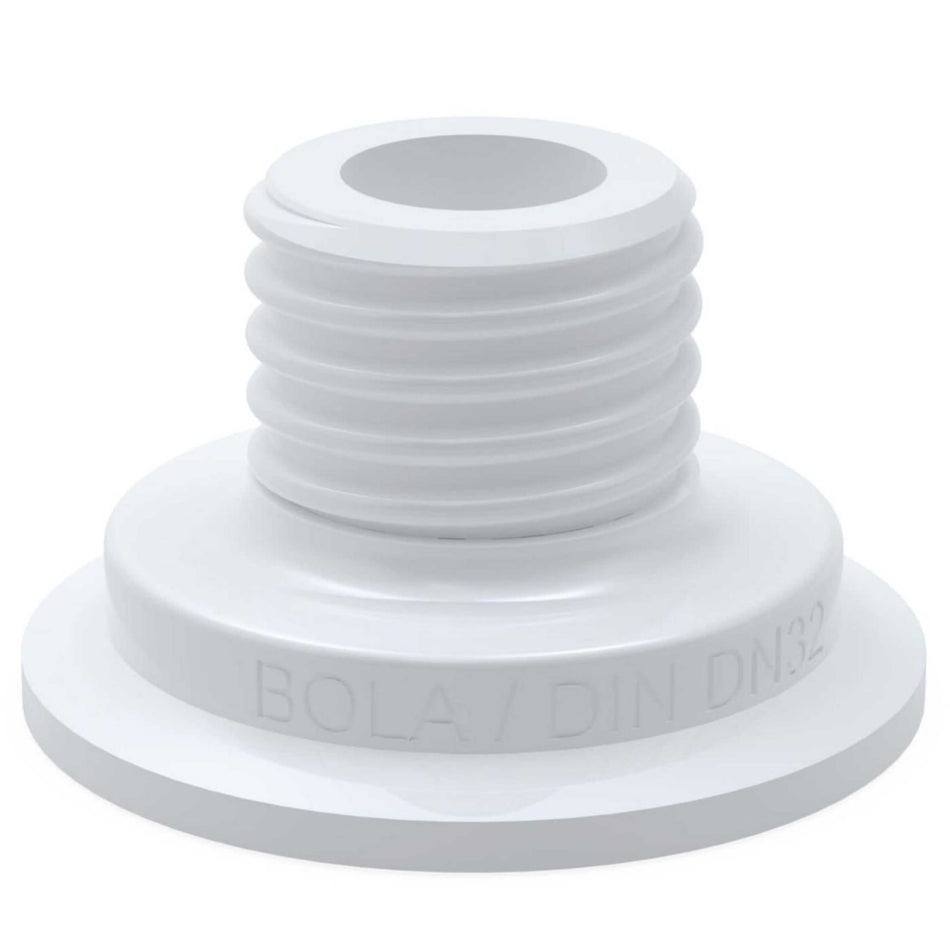 BOLA Tri-Clamp GL-Adaptor (PTFE ) - DN 32, 32,0 mm / GL 25