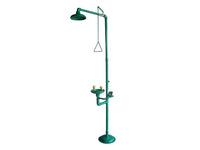 Ecosafe Combination Shower Eyewasher for Indoor Use Double Hand Operating, ABS Bowl - MSE Supplies LLC