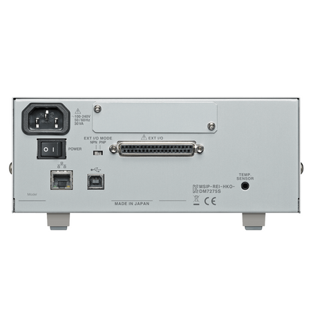 Hioki Precision DC Voltmeter DM7276 - Battery Equipment - Hioki USA - MSE Supplies