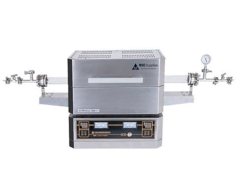 MSE PRO 1200°C Double Temperature Zone Tube Furnace T 60/420/12, Furnaces, MSE Supplies LLC, MSE Supplies