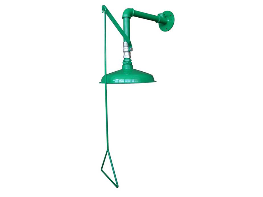 Ecosafe Safety Shower - Wall Mounted for Indoor Use Horizontal Wall Mounted, Hand Operating - MSE Supplies LLC