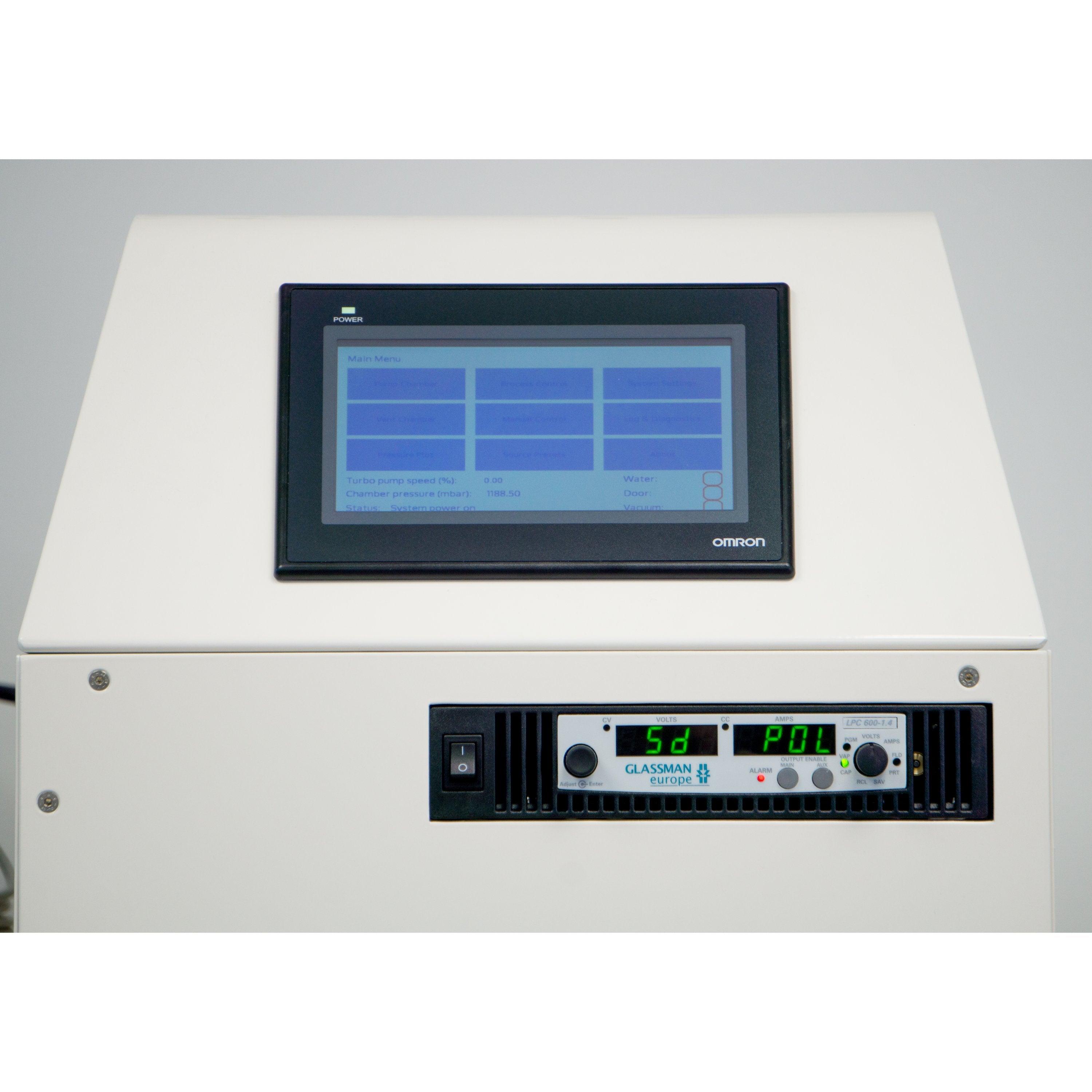 Moorfield nanoPVD-S10A (Benchtop RF/DC Magnetron Sputtering System)