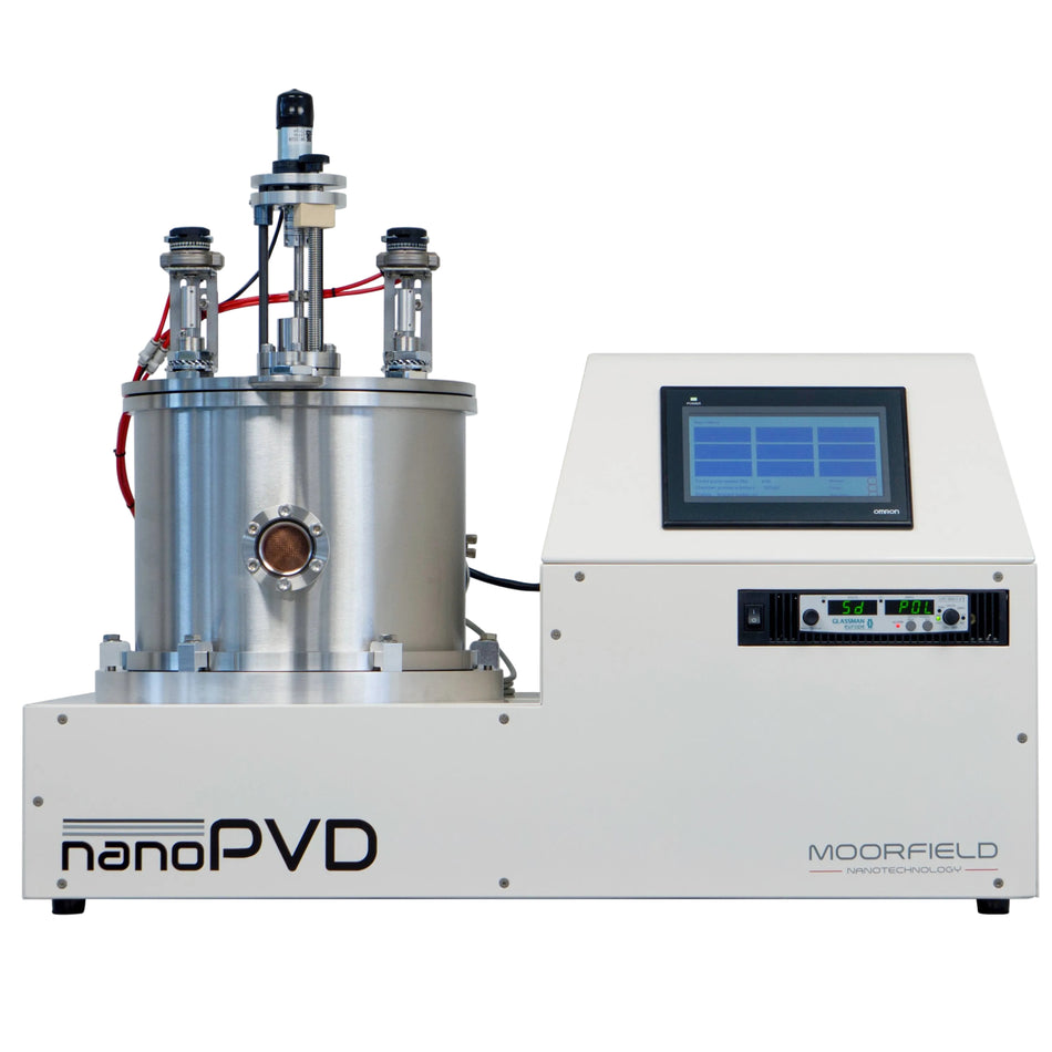 Moorfield nanoPVD-S10A (Benchtop RF/DC Magnetron Sputtering System)