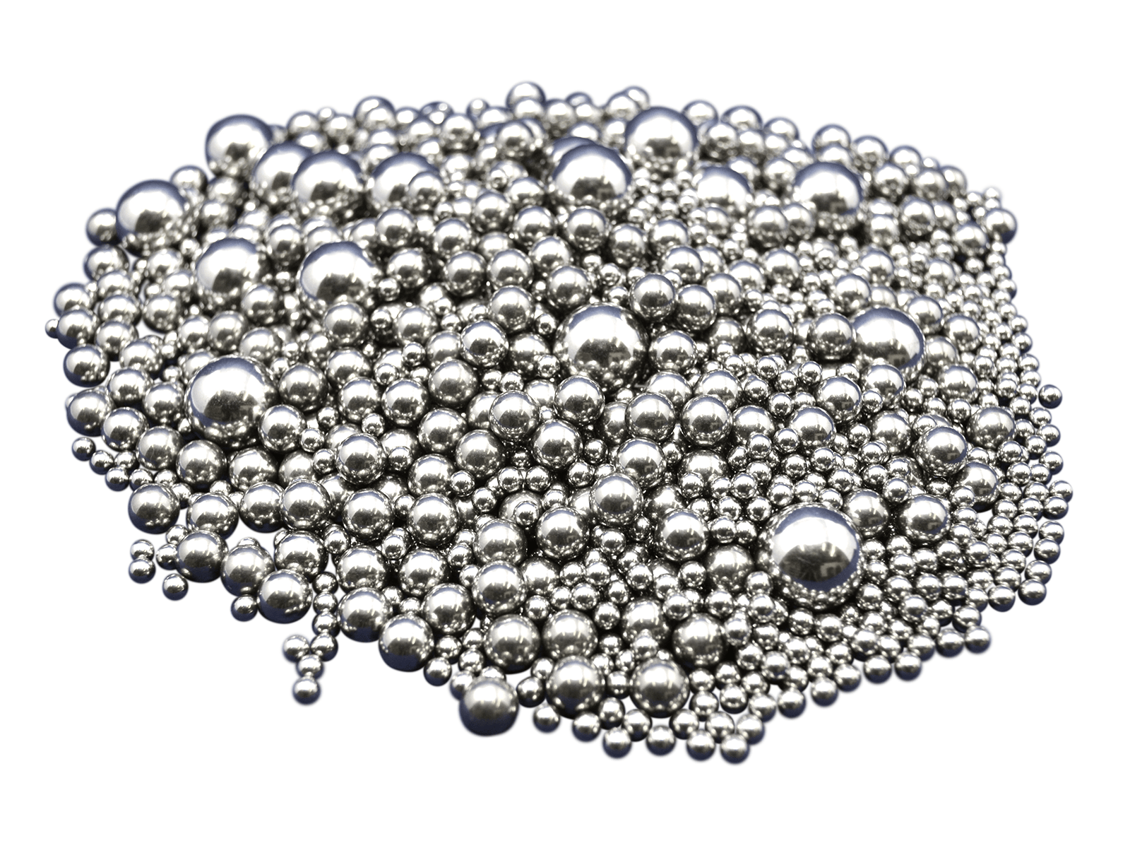 MSE PRO Milling Media Set for 1L (1000 ml) 440C SS Roller Mill Jar (Smaller Media), Milling Media, MSE Supplies LLC, MSE Supplies