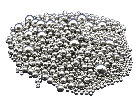 MSE PRO Milling Media Set for 5L (5000 ml) 440C SS Roller Mill Jar (Smaller Media), Milling Media, MSE Supplies LLC, MSE Supplies